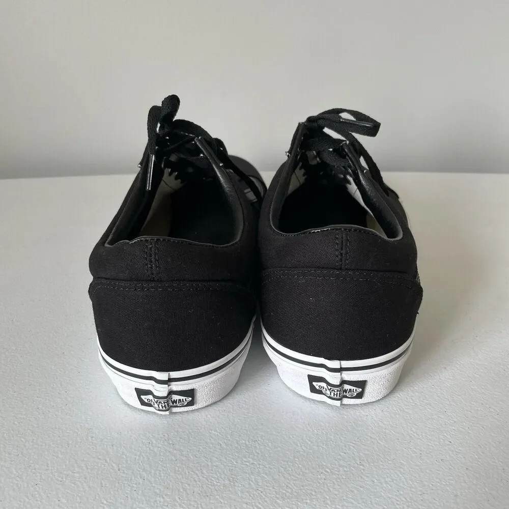 Vans Old Skool Retro Boom Boom Men's Sneakers Shoes White Black Size 11 Wide